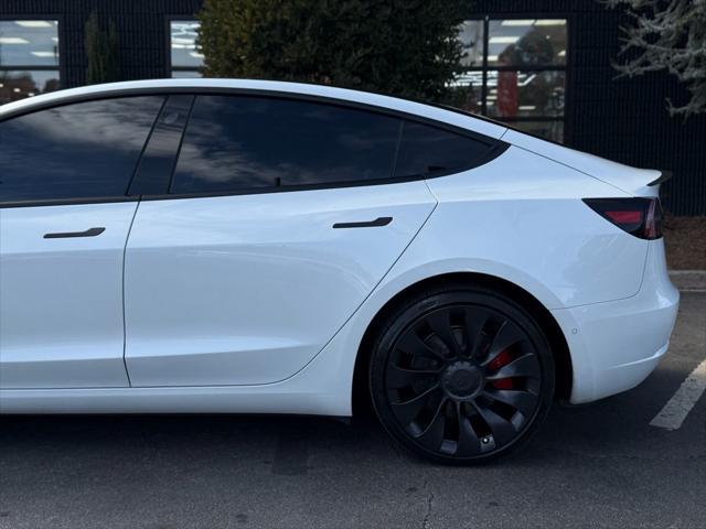 used 2022 Tesla Model 3 car, priced at $30,795