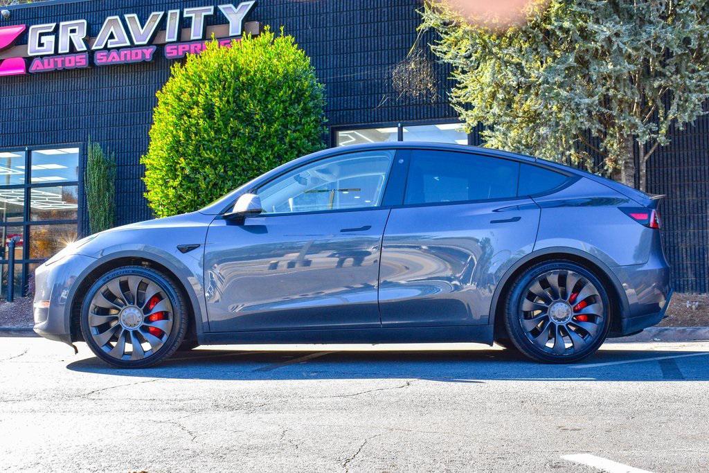 used 2022 Tesla Model Y car, priced at $26,695