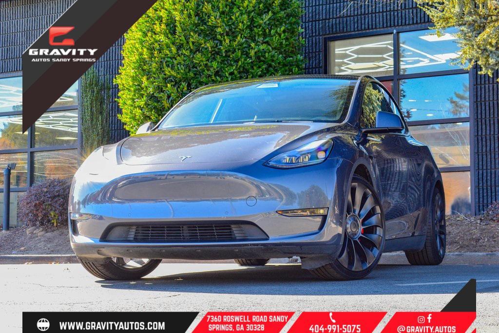 used 2022 Tesla Model Y car, priced at $26,695