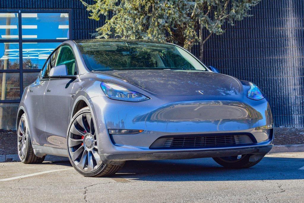 used 2022 Tesla Model Y car, priced at $26,695