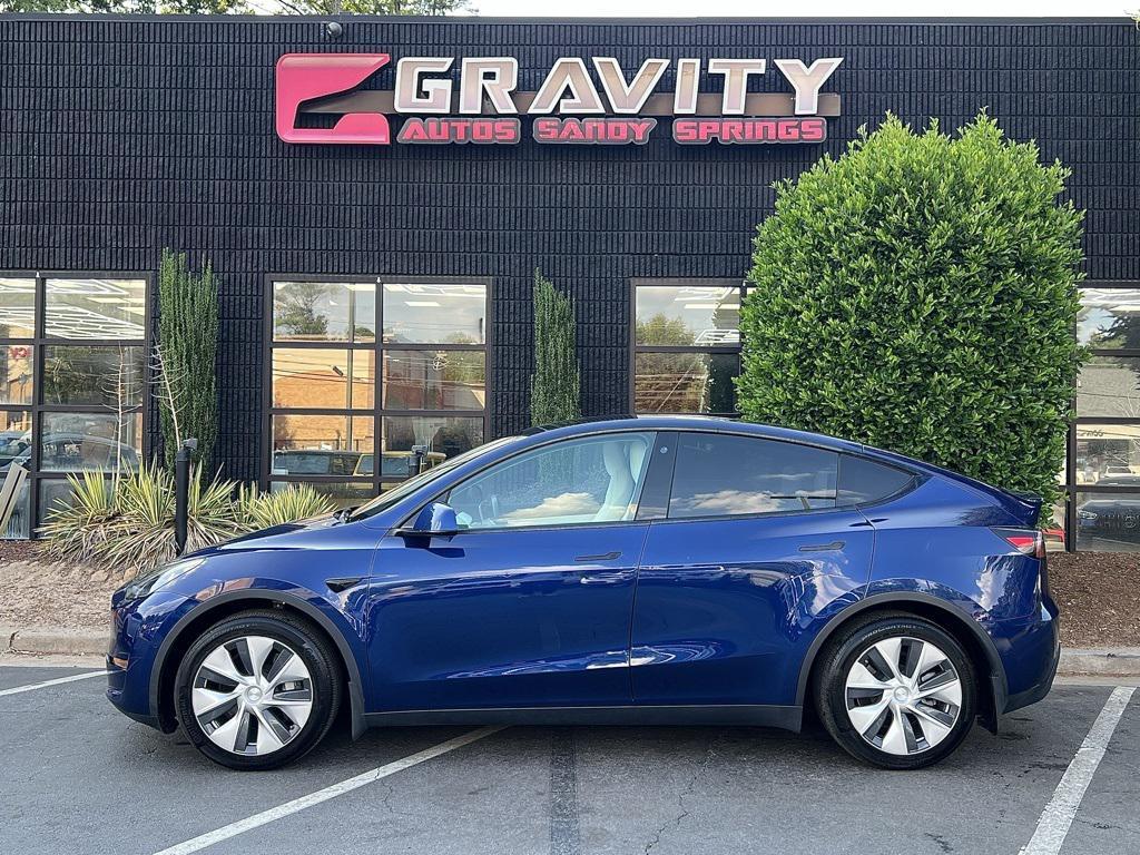 used 2021 Tesla Model Y car, priced at $27,985
