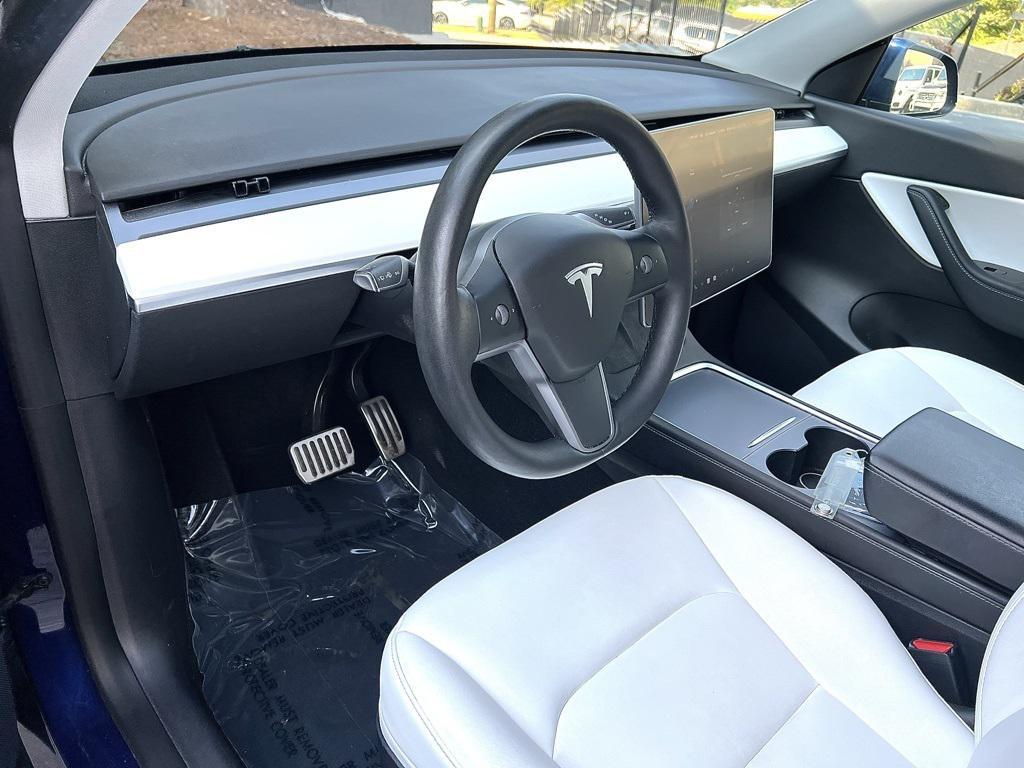 used 2021 Tesla Model Y car, priced at $27,985