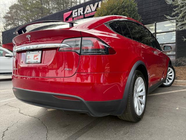 used 2017 Tesla Model X car, priced at $26,895