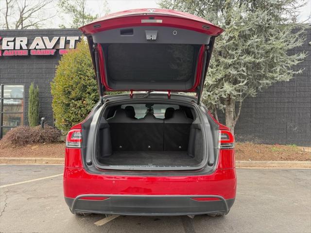 used 2017 Tesla Model X car, priced at $26,895