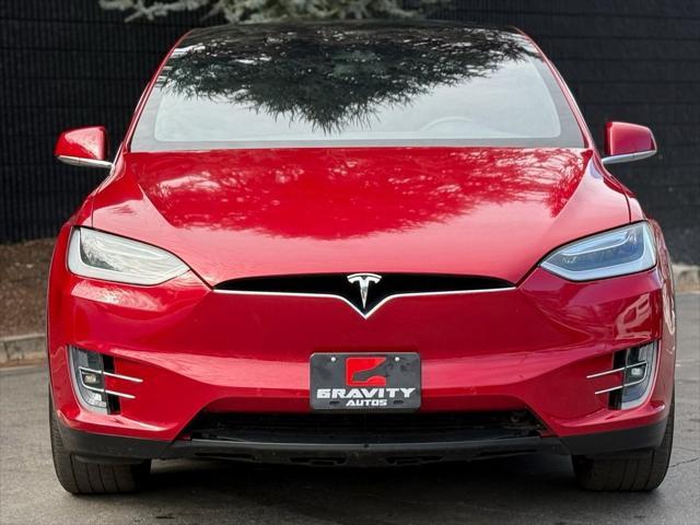 used 2017 Tesla Model X car, priced at $26,895