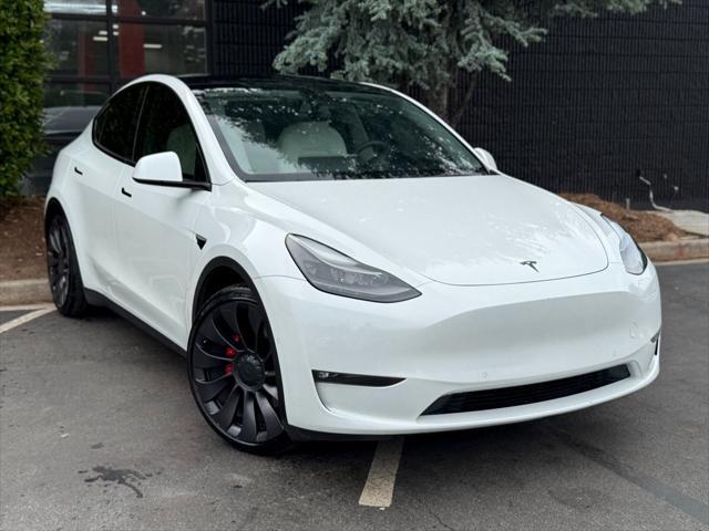 used 2021 Tesla Model Y car, priced at $28,985