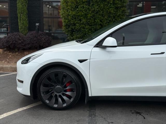 used 2021 Tesla Model Y car, priced at $28,985