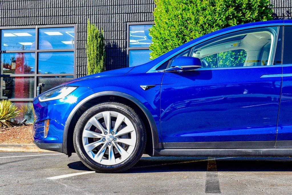used 2017 Tesla Model X car, priced at $28,895