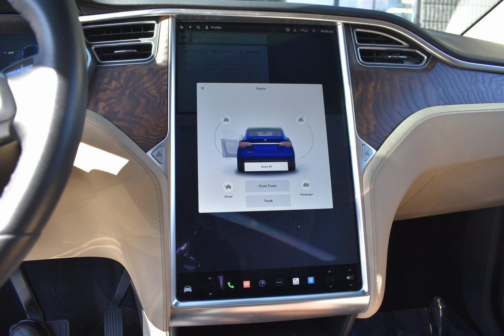 used 2017 Tesla Model X car, priced at $28,895