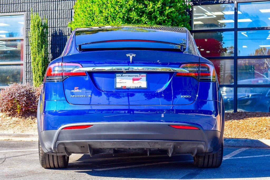 used 2017 Tesla Model X car, priced at $28,895