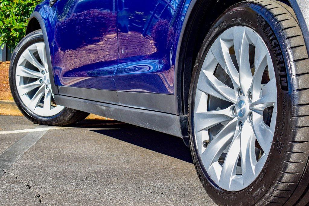 used 2017 Tesla Model X car, priced at $28,895