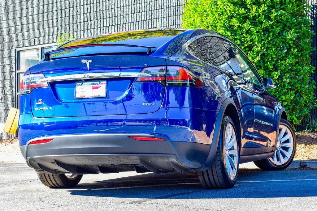 used 2017 Tesla Model X car, priced at $28,895