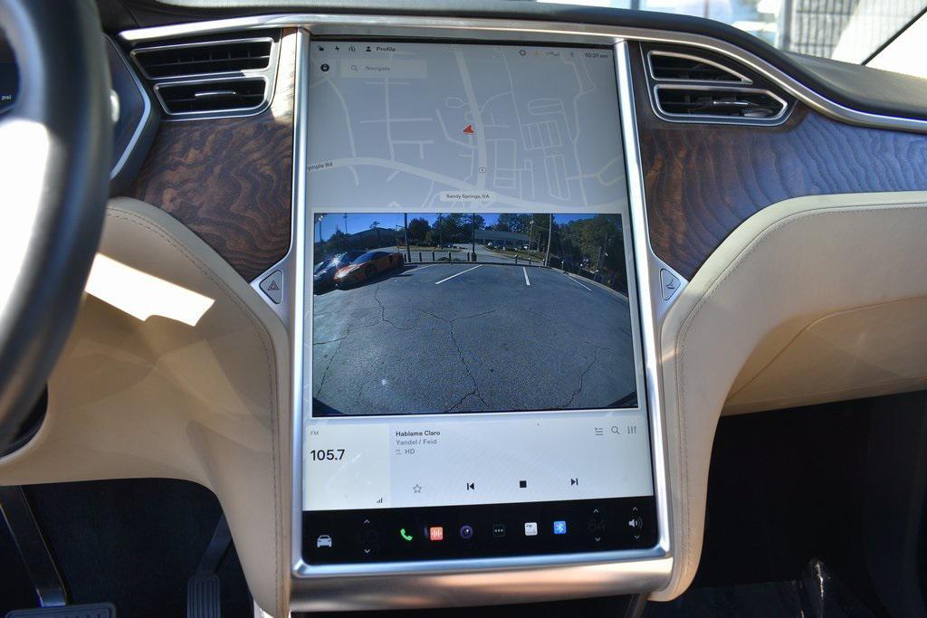 used 2017 Tesla Model X car, priced at $28,895