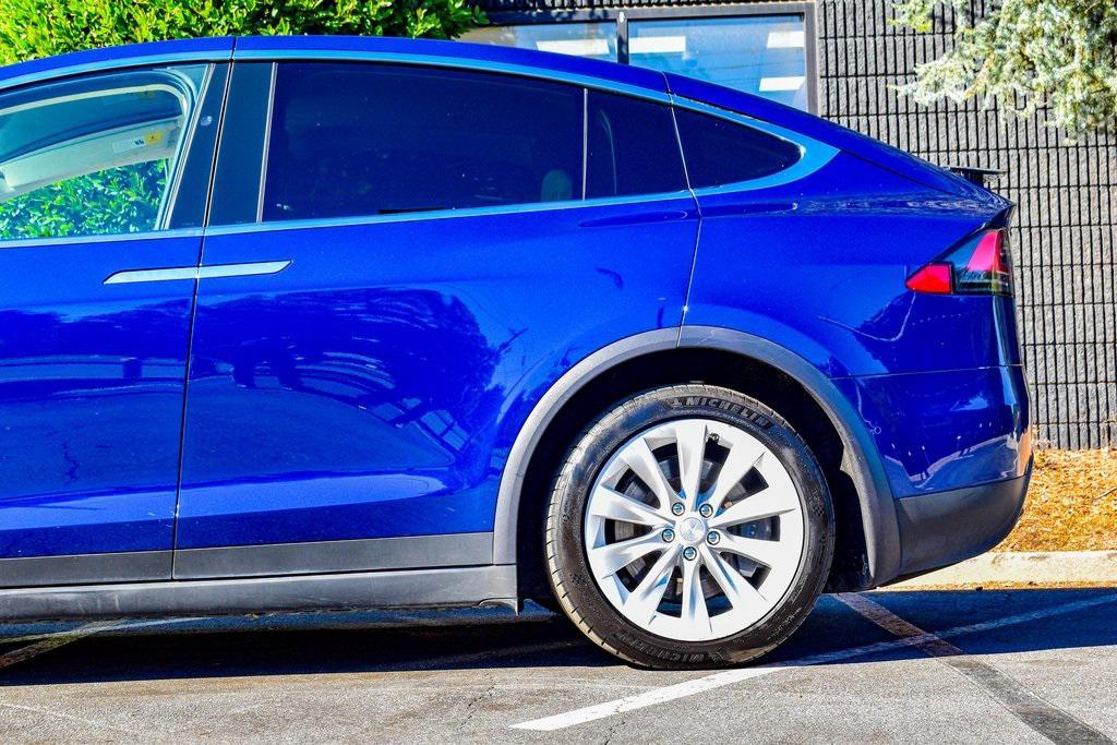 used 2017 Tesla Model X car, priced at $28,895