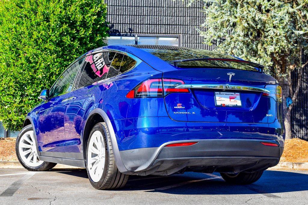 used 2017 Tesla Model X car, priced at $28,895