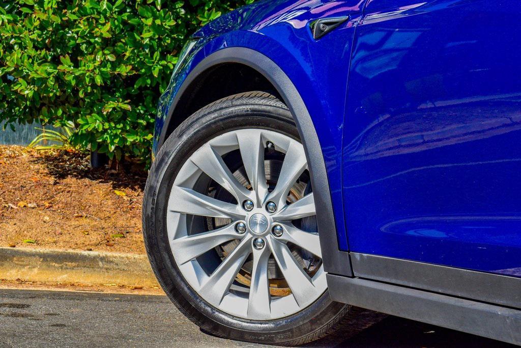 used 2017 Tesla Model X car, priced at $28,895