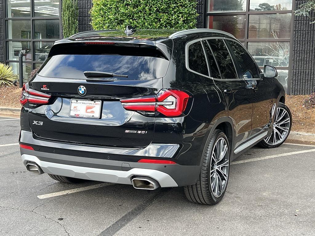 used 2022 BMW X3 car, priced at $30,895