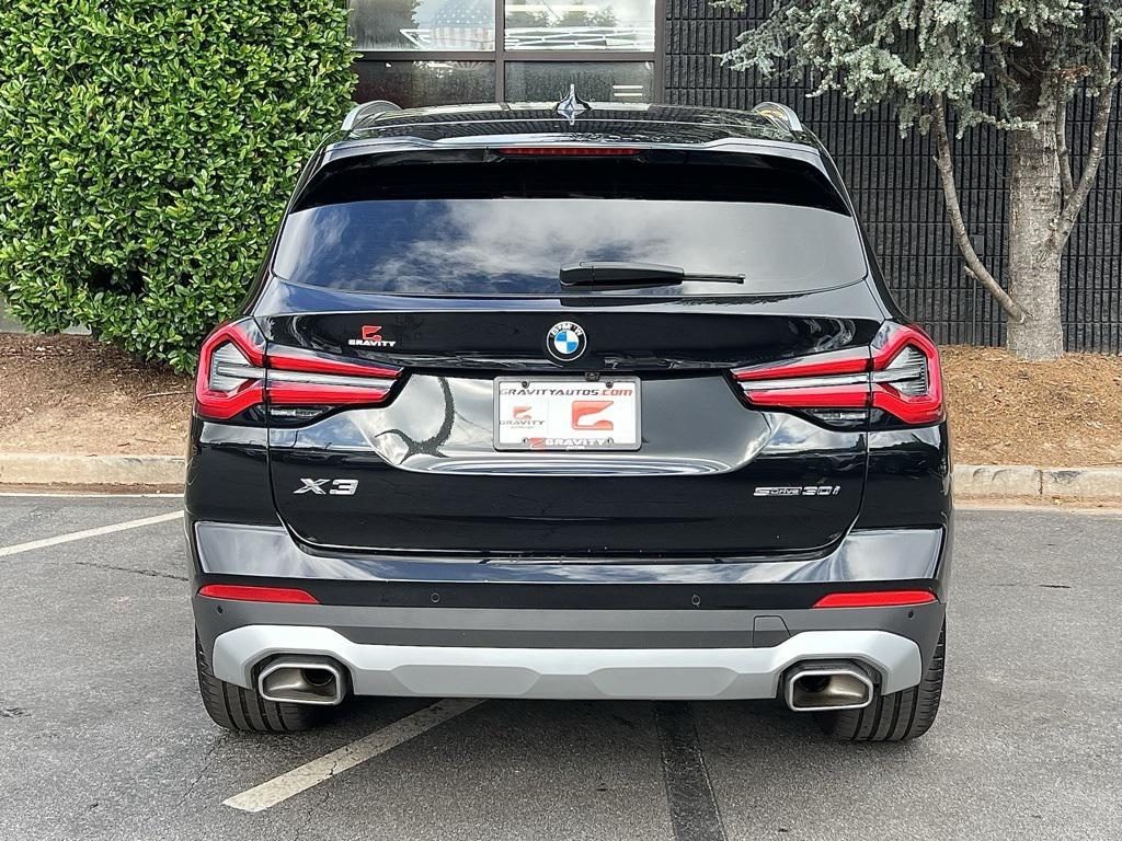 used 2022 BMW X3 car, priced at $30,895