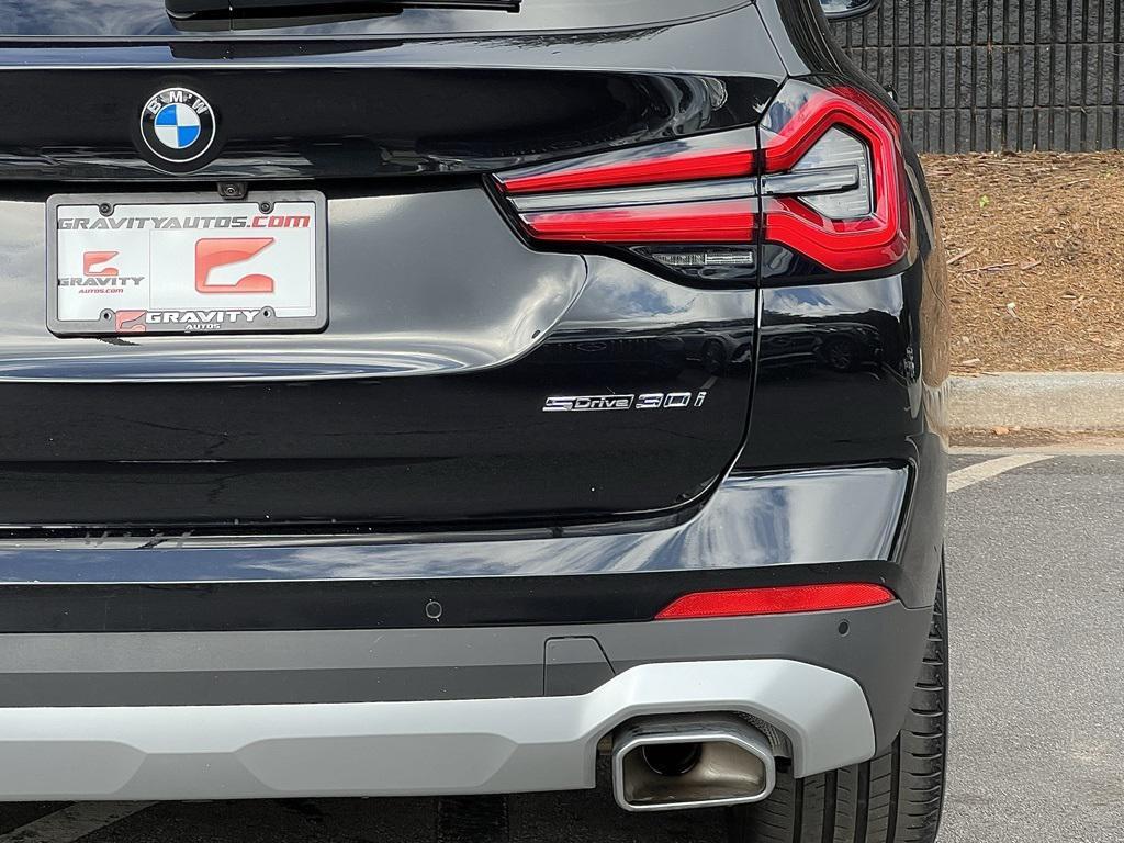 used 2022 BMW X3 car, priced at $30,895