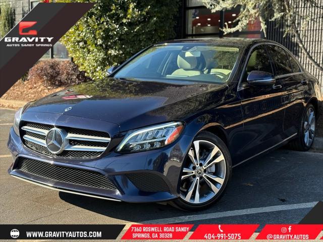 used 2020 Mercedes-Benz C-Class car, priced at $22,895