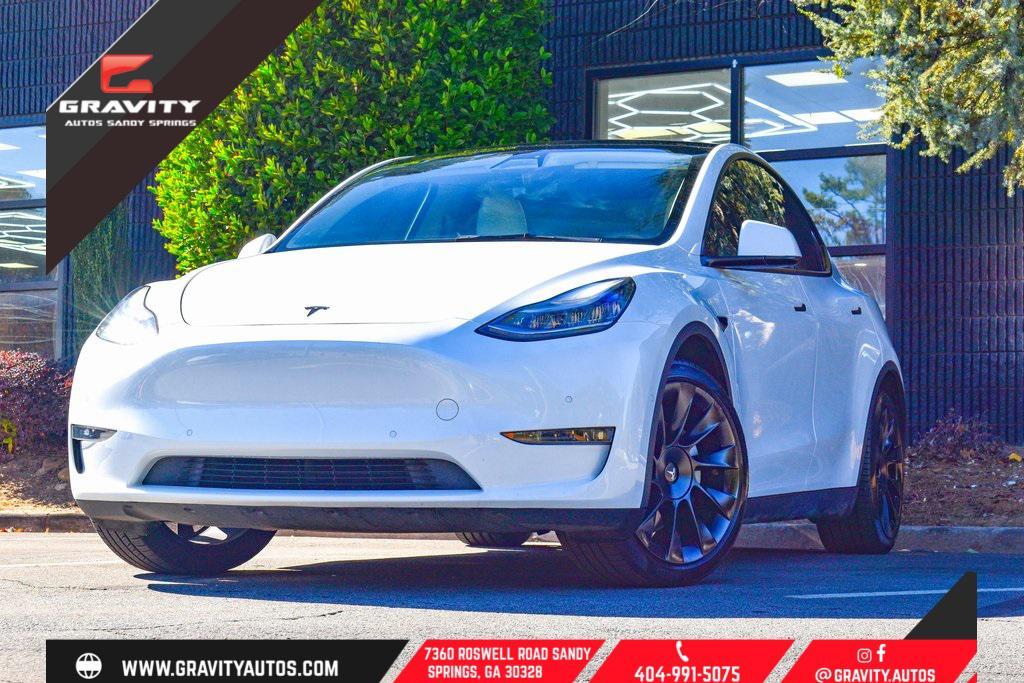 used 2021 Tesla Model Y car, priced at $23,985