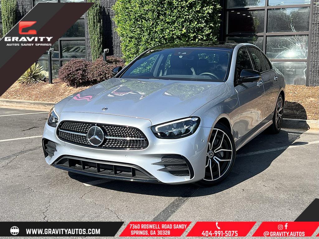 used 2022 Mercedes-Benz E-Class car, priced at $38,985