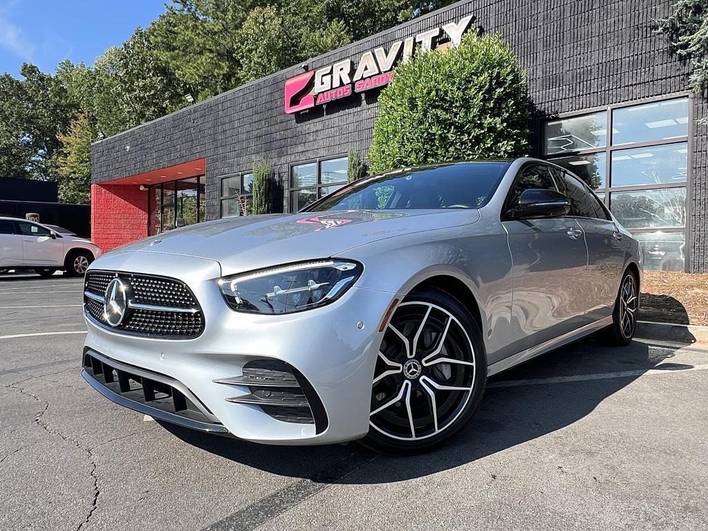 used 2022 Mercedes-Benz E-Class car, priced at $38,985