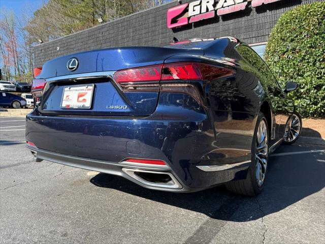 used 2022 Lexus LS 500 car, priced at $48,895