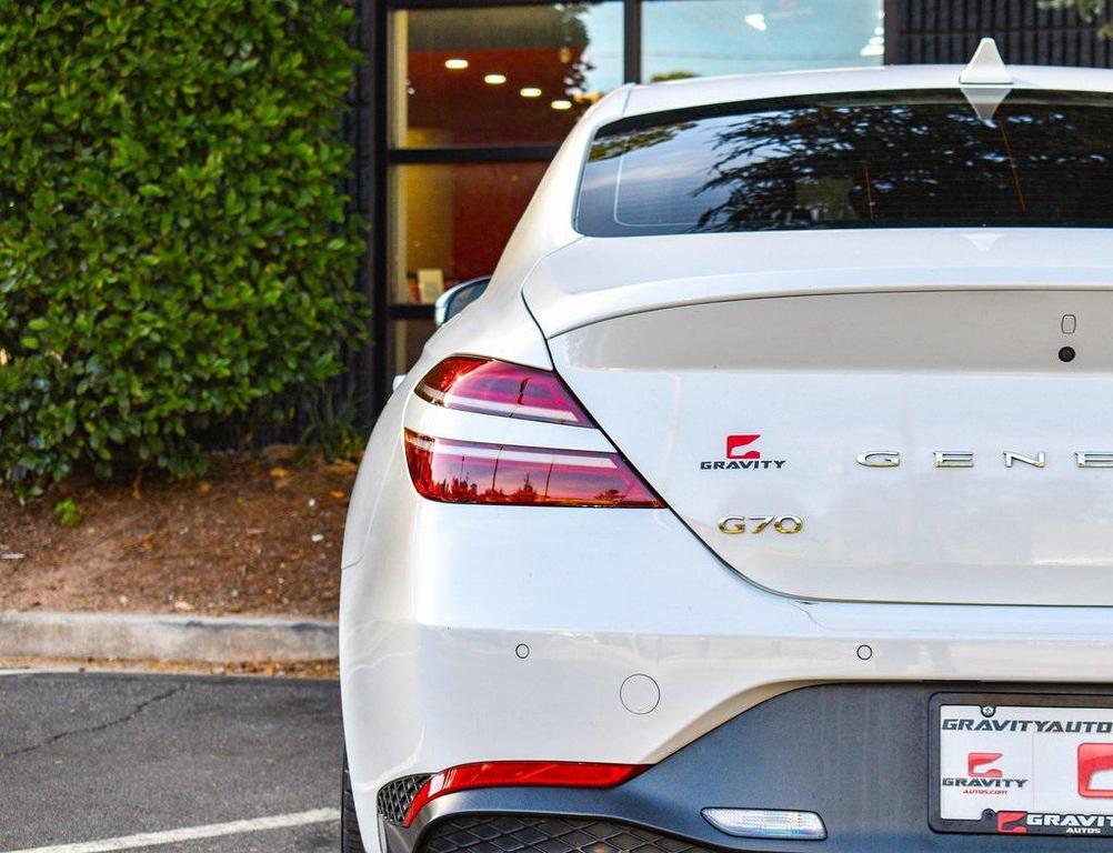 used 2022 Genesis G70 car, priced at $23,895