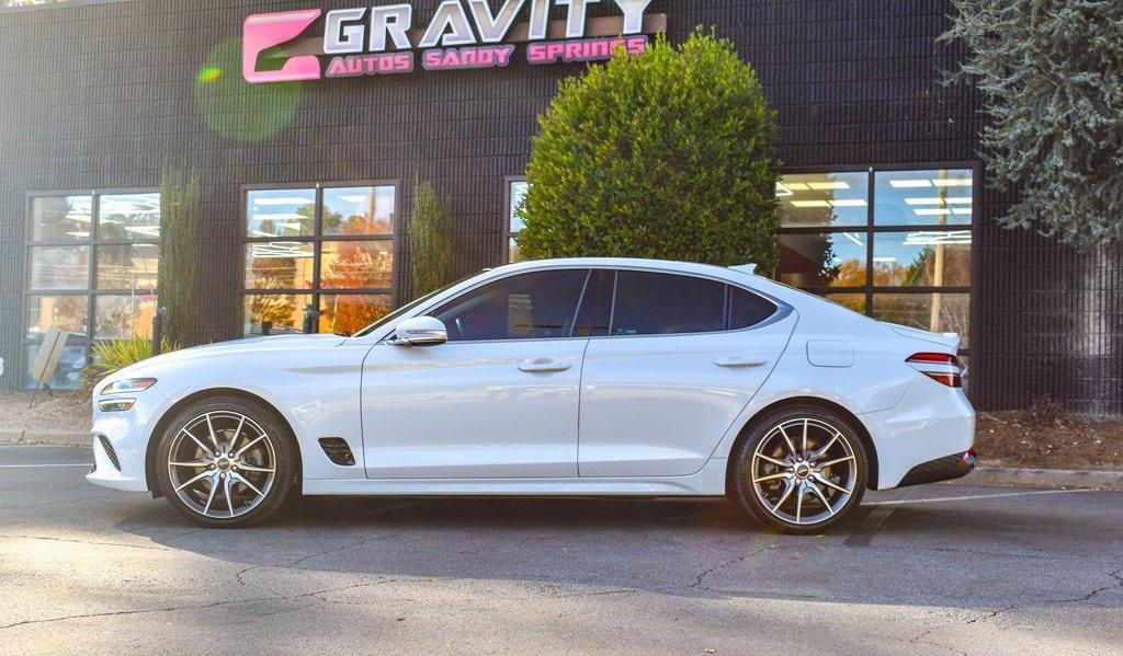 used 2022 Genesis G70 car, priced at $23,895