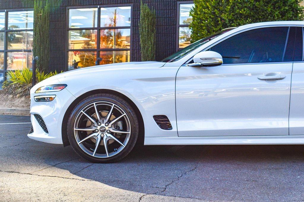 used 2022 Genesis G70 car, priced at $23,895
