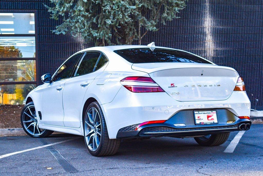 used 2022 Genesis G70 car, priced at $23,895