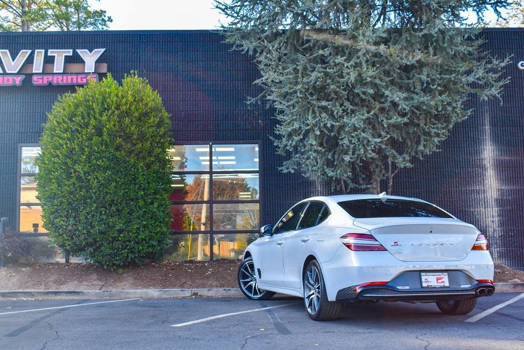 used 2022 Genesis G70 car, priced at $23,895
