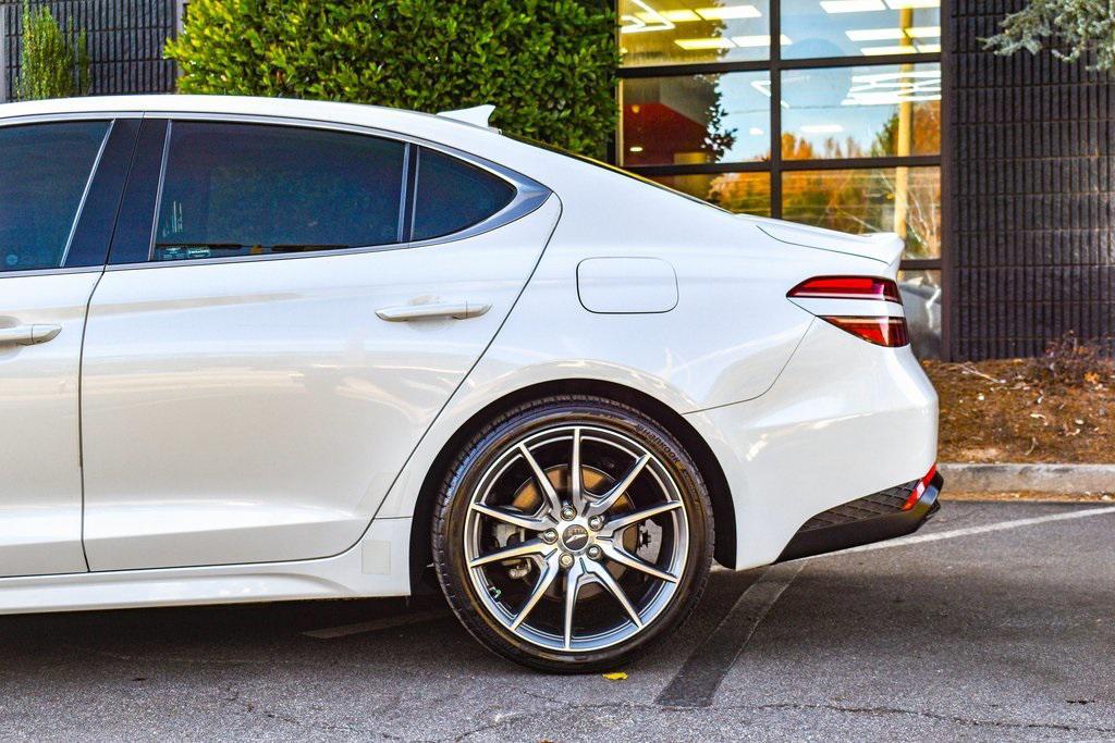 used 2022 Genesis G70 car, priced at $23,895