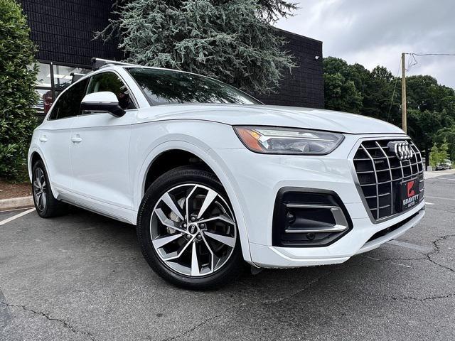 used 2021 Audi Q5 car, priced at $23,895
