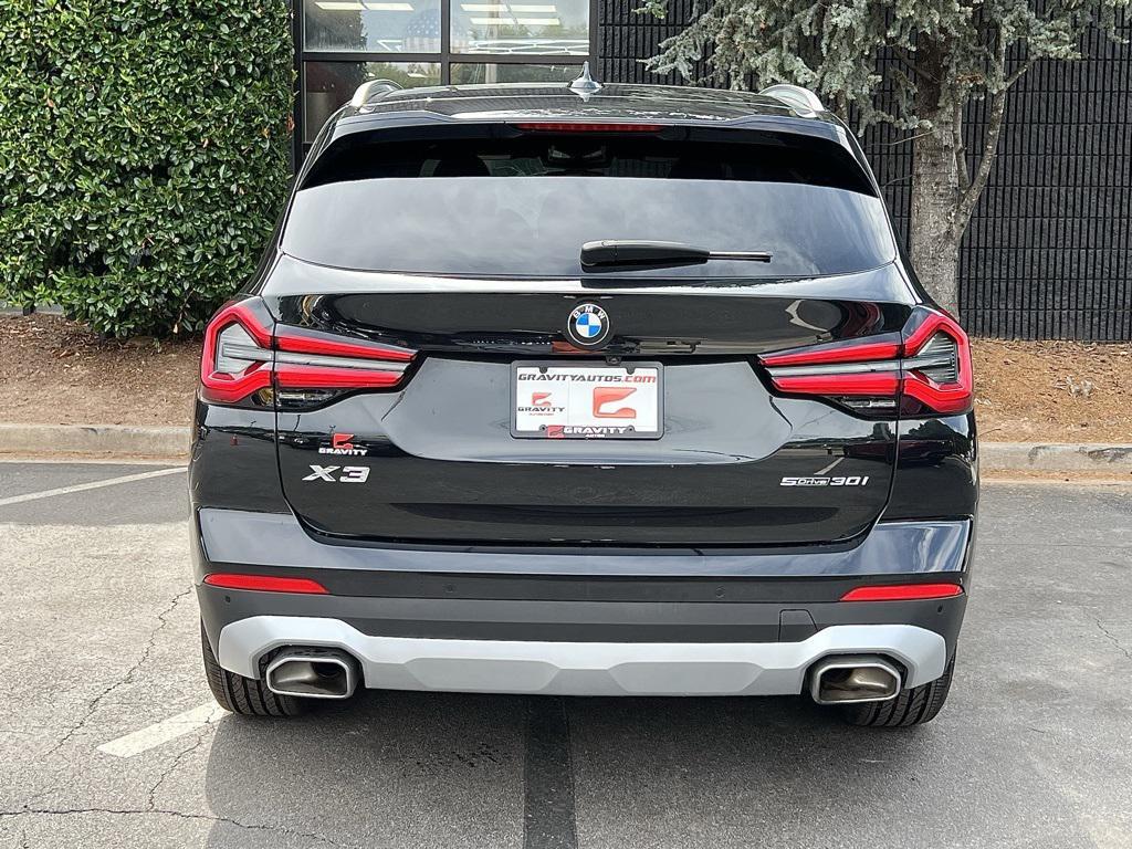 used 2022 BMW X3 car, priced at $30,359