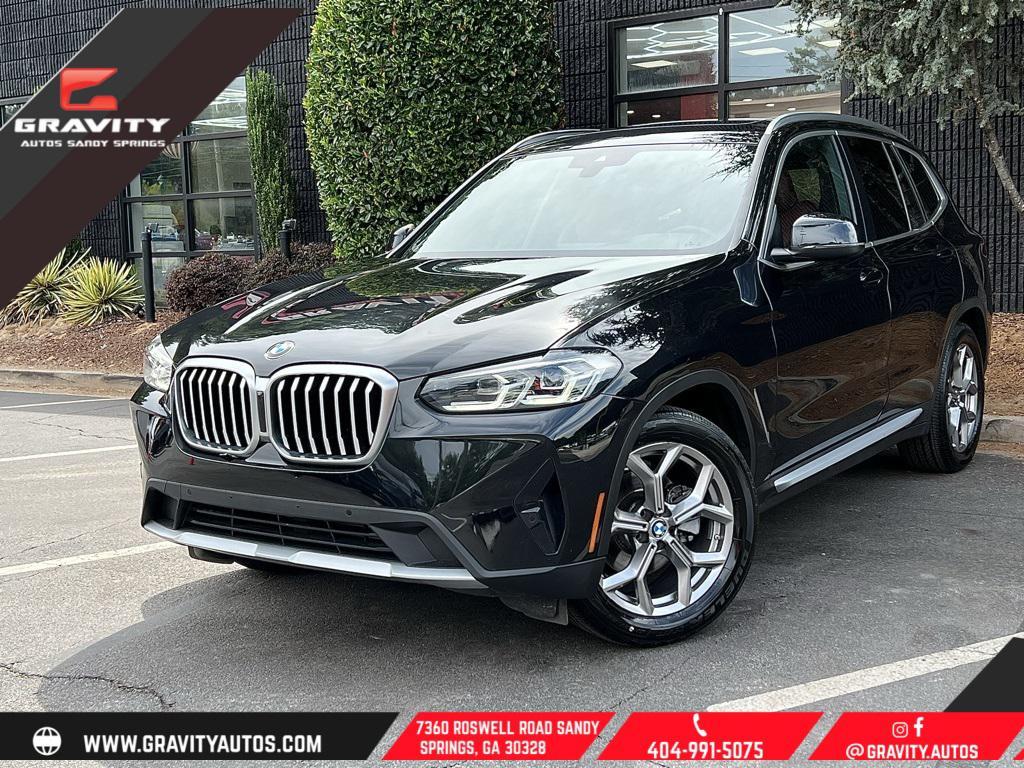 used 2022 BMW X3 car, priced at $31,895