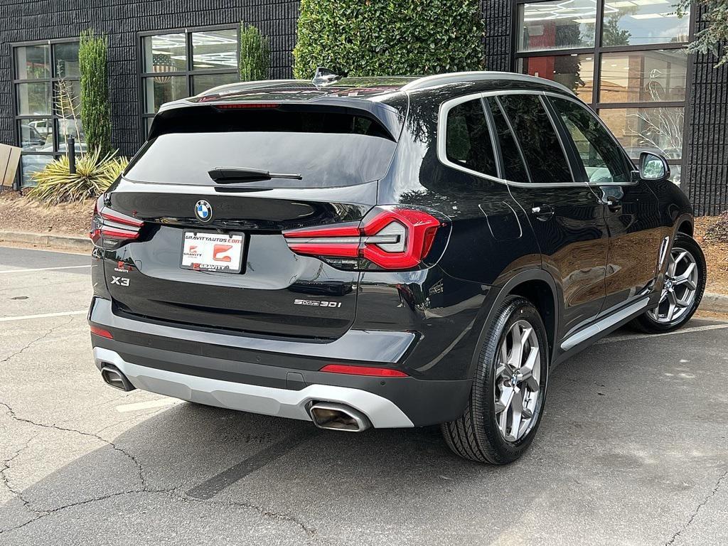 used 2022 BMW X3 car, priced at $30,359