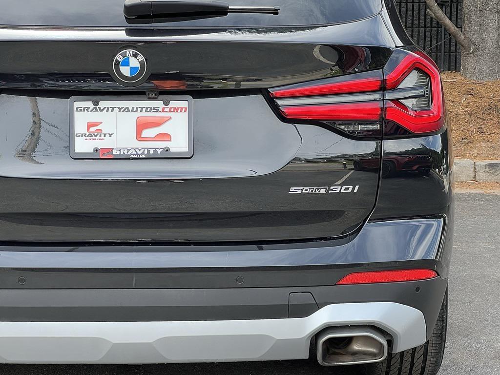 used 2022 BMW X3 car, priced at $30,359
