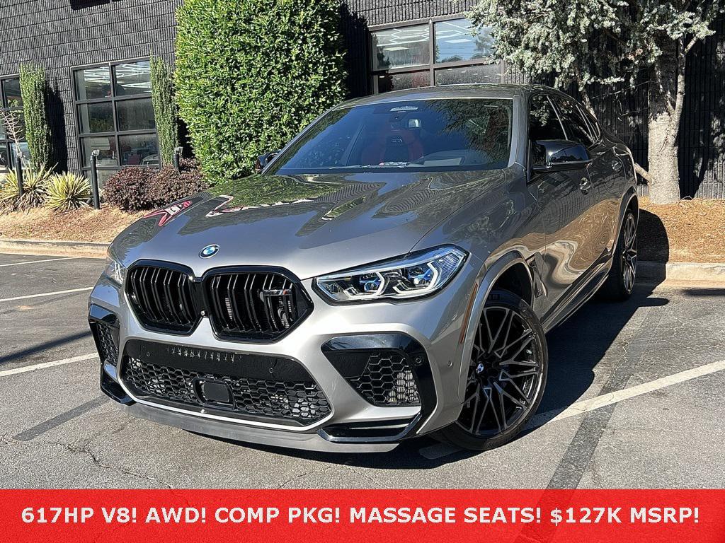 used 2021 BMW X6 M car, priced at $65,859