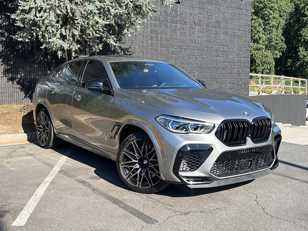 used 2021 BMW X6 M car, priced at $65,859