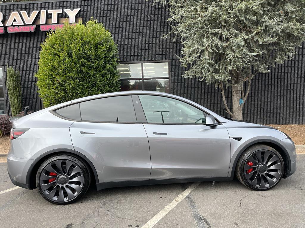 used 2025 Tesla Model Y car, priced at $39,985