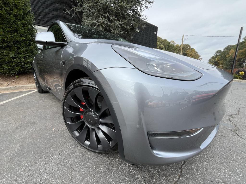 used 2025 Tesla Model Y car, priced at $39,985