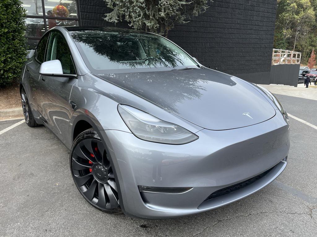 used 2025 Tesla Model Y car, priced at $39,985