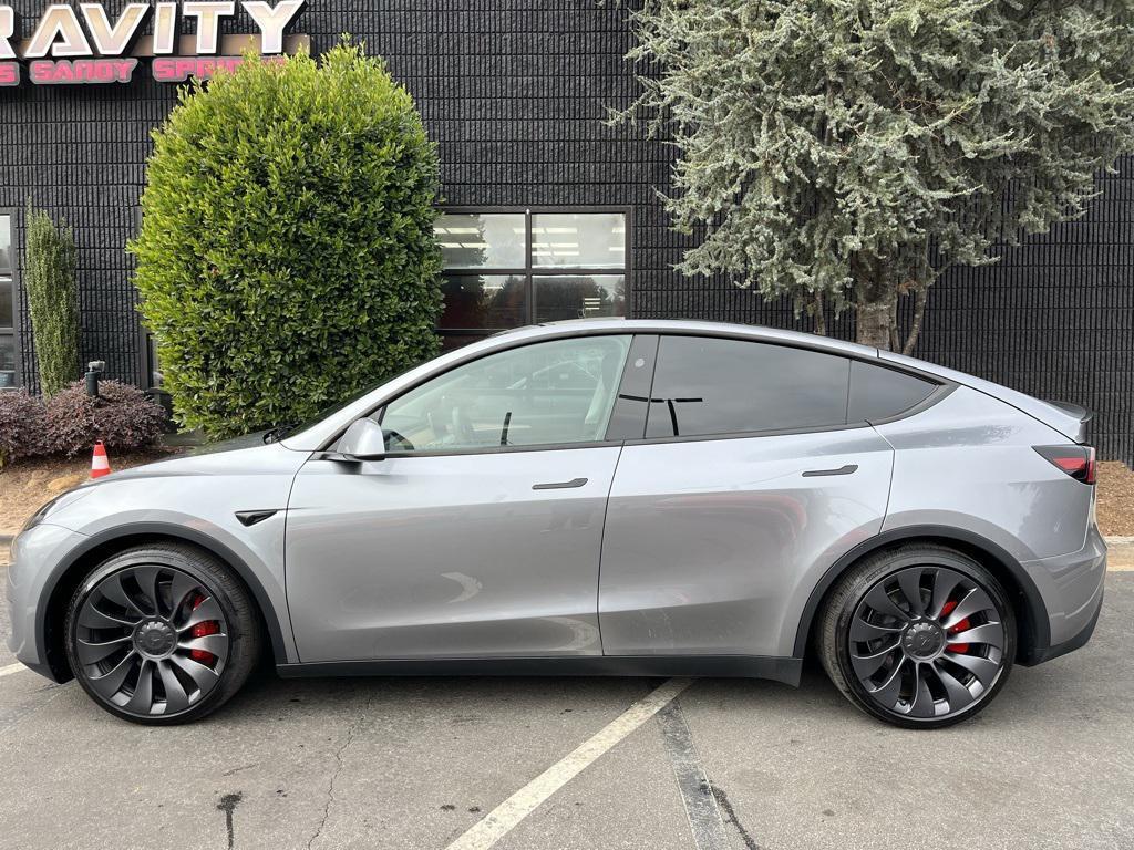 used 2025 Tesla Model Y car, priced at $39,985