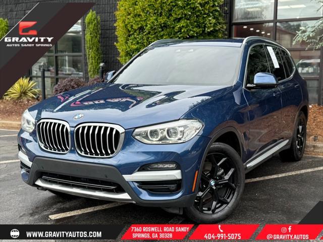 used 2021 BMW X3 car, priced at $22,985