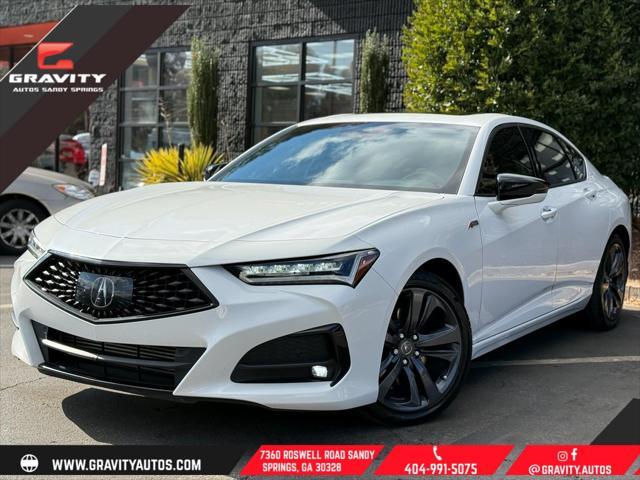 used 2021 Acura TLX car, priced at $29,695