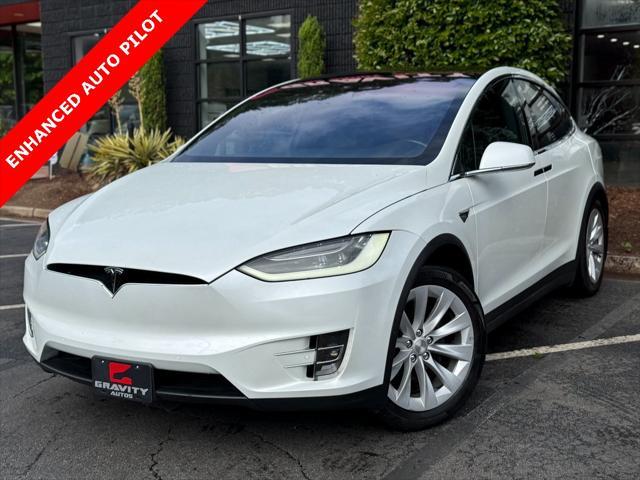 used 2018 Tesla Model X car, priced at $31,985