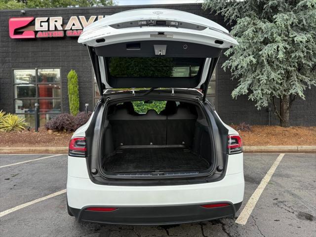 used 2018 Tesla Model X car, priced at $33,985