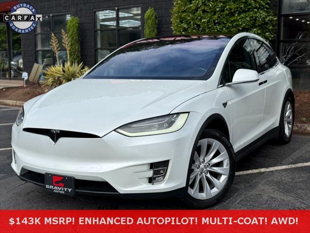 used 2018 Tesla Model X car, priced at $30,985